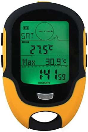 ZLXDP Handheld GPS Rastreador de rastreador Receptor Portátil Portátil Altímetro Digital Navegação de Compass