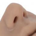 Modelo de piercing de silicone Modelo de piercing de silicone com boca flexível imitação macia modelo nariz Exibição