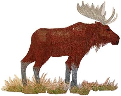 BeyondVision Nature texou em fios, incrível Reino Animal [Moose] [personalizado e exclusivo] Ferro