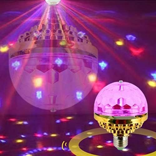 6W E27 rotação de bola de bola de dança de pub bar decoração