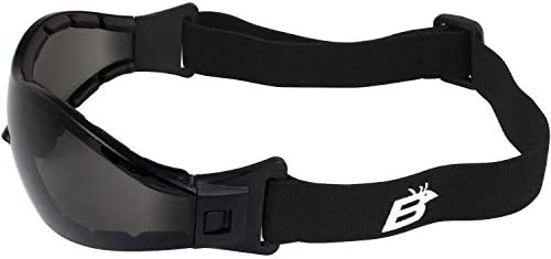 Birdz Eyewear Boogie Espuma Motocicleta acolchoada Ski Skydiviving Z87.1 Segurança óculos de proteção