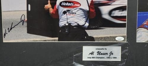 Al Unser Jr assinou 8x10 foto personalizada Indy 500 vencedora JSA VV99369 - Fotos esportivas