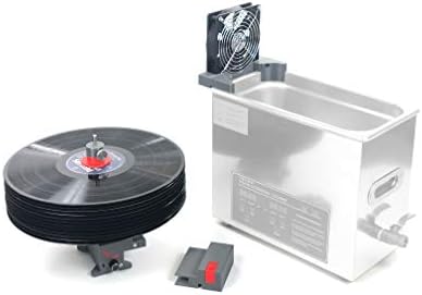 Kit de colecionador CleanVinyl Pro: limpador de registros de vinil ultrassônico. 12 registros por