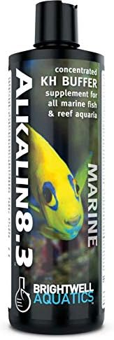 Brightwell Aquatics Alkalin8.3 - suplemento de tampão KH concentrado para todos os aquários marítimos
