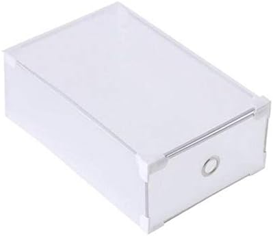 Caixa de armazenamento de armário à prova d'água do ZRSJ, caixa de sapato de plástico transparente,