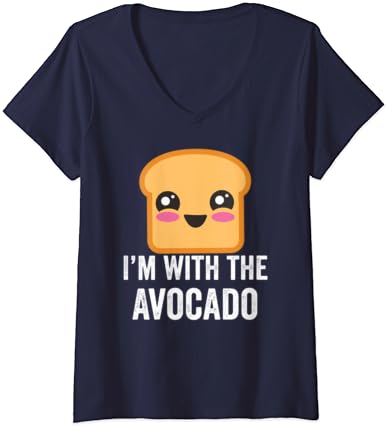 Torrada feminina, estou com a camiseta de abacate de abacate de abacate de abacate.