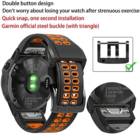 Teysha 22mm Smart Watch Band tapas para Garmin Fenix7 Instinct Fenix ​​5 5Plus 6 6Pro 935 945 Bracelete Quick