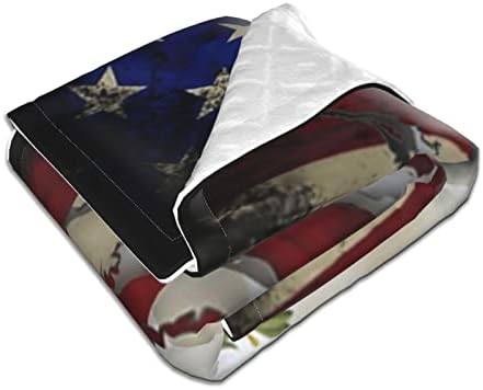 Cobertores de bandeira americana mexicana Gobradores super suaves Quilt Baby Baby Quilt 30 x40
