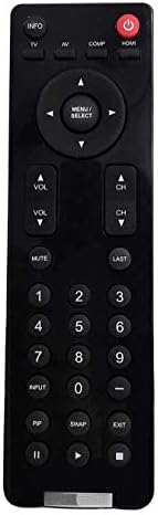 AULCMEET VR4 Substitua o controle remoto compatível com Vizio TV VA320E VA320M VA370M VA420M