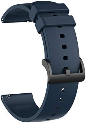 Bandas Ruentech compatíveis com Fitvii H86 Fitness Tracker, pulseira de substituição ajustável de 20 mm