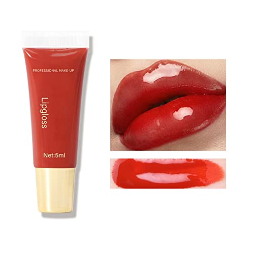 5 revestimentos lábios Mangueira de textura hidratante Rainbow Lip Color Lip Glaze Color Lip