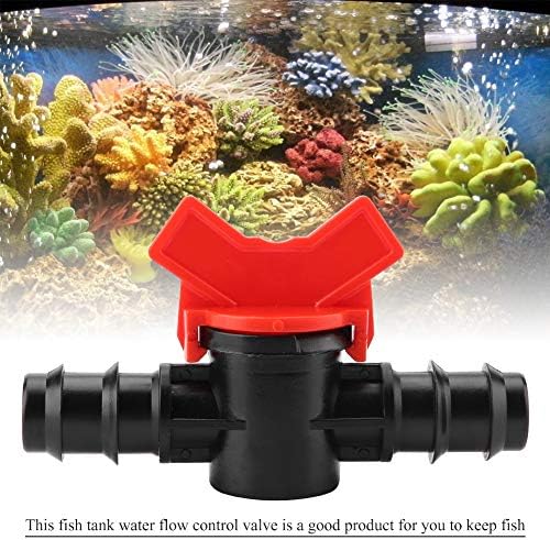 Controle de fluxo de água de aquário, água plástica que flui com mangueira de tubo de tubo de tubo de água para
