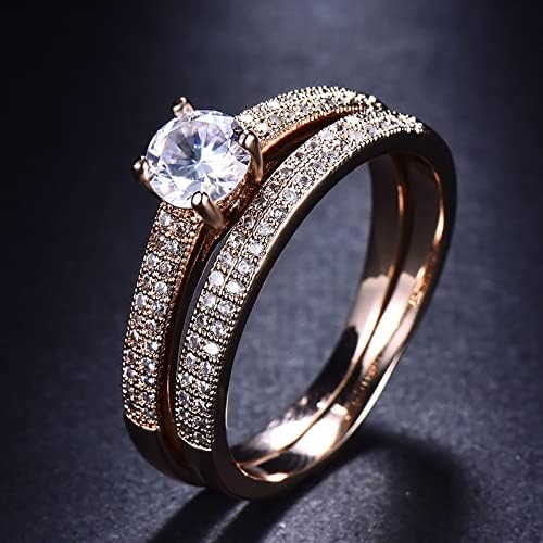 Ringos de moissanita para anéis de casal para mulheres com diamantes para mulheres jóias de moda Acessórios populares