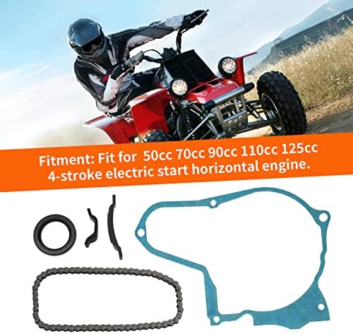Kit de cadeia de partida MotoQueen para chinês 4 tempos 50cc 70cc 90cc 110cc 125cc ATV Bike sujeira
