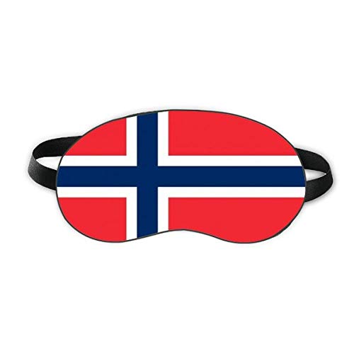 Noruega Flag National Europa Country Sleep Sleep Shield Soft Night Blindfold Shade Cover