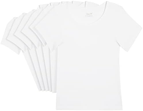 RENE ROFE GIRLS 'Undersirt - algodão sem show Show Comfort Crewneck Shirt