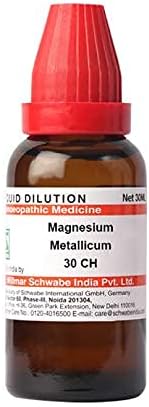 Dr. Willmar Schwabe Índia Magnésio Metallicum Diluição 30 CH