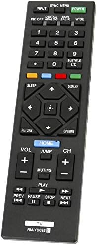 New RM-YD092 Remote Control Replacement for Sony Bravia LCD TV KDL-46R450A KDL-40R471A KDL-40R450A