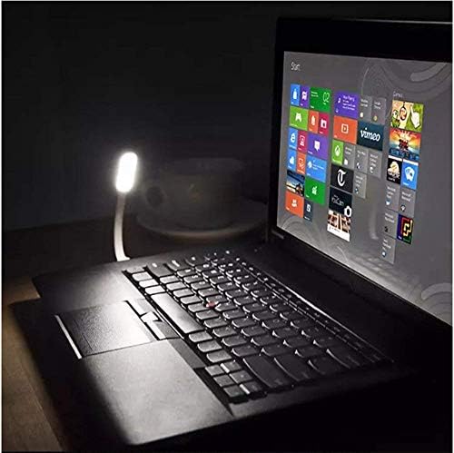 Ebyphan Mini Usb Light for Teclado, luz de laptop USB flexível, lâmpada USB ajustável para notebook