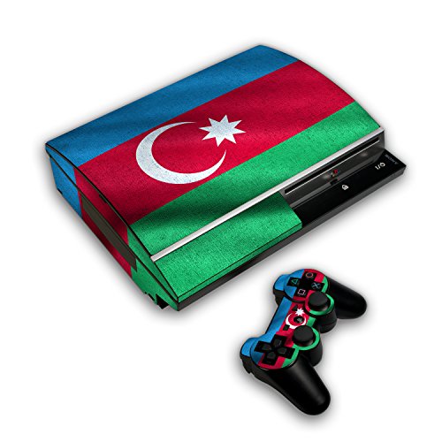 Sony PlayStation 3 Design Skin Bandeira do Azerbaijão adesivo de decalque para PlayStation 3