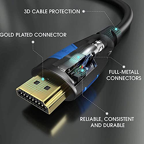 Adaptador micro USB para HDMI Cabo de 1,5m5ft, Dorwrnln HDMI para Micro USB Cabo de carregamento Cord para telefones