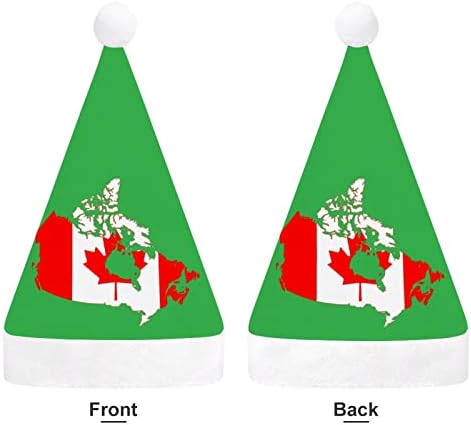 Canadá chapéu de natal chapéu de Natal Papai Noel Chapé