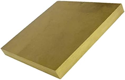 Folha de latão Huilun Brash Brass Block quadrado Placa de cobre plana comprimidos Material Material