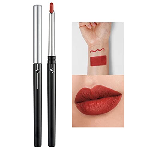 Dose de cor 17 colorido Lip Lip Eyeliner Eyeliner Lipsk lápis de lápis à prova d'água de longa duração de
