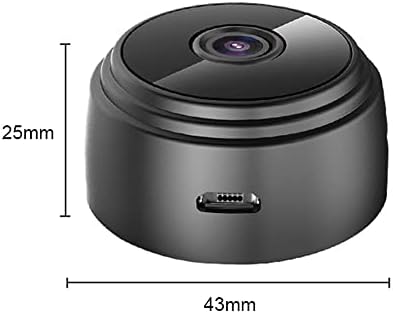 Mini Câmera de espionagem escondida, câmeras de segurança 1080p HD, câmera de vigilância HD Full HD