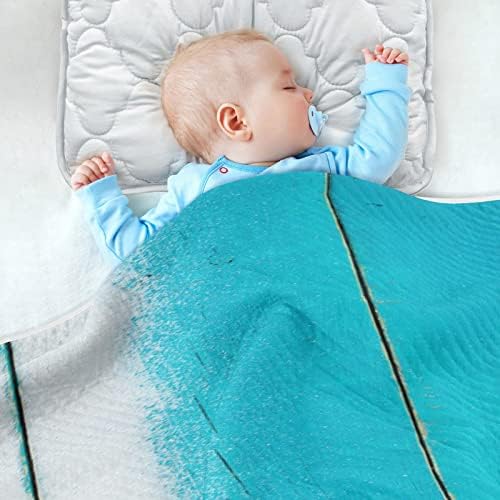 Cobertores de bebê com estrelas do mar da Keepreal Ocean para meninos meninos bebês criança, mole de