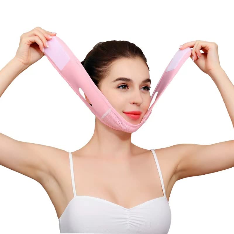 Serena.h Elastic Face Slimming Bandage V Linha Face Shaper Women Cheek Cheek Lift Up Belt Facial