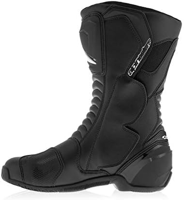 Alpinestars Boots de motocicleta Smx S preto à prova d'água preto, preto/preto, 40