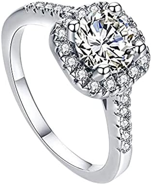 Jóias para mulheres anéis brancos anel de branco presente artesanal de casamento de jóias de jóias pedras de luxo
