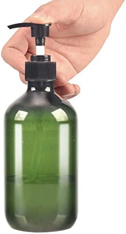 Garrafa de garrafa de bomba garrafa de garrafas plásticas garrafas de shampoo vazias com bomba de 10 onças de