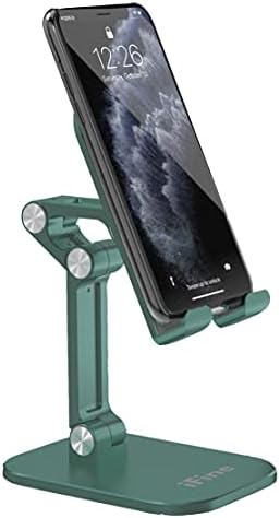 IFINE Cellphone Stand Stand - Altura do ângulo Ajuste ajustável do telefone celular para mesa compatível