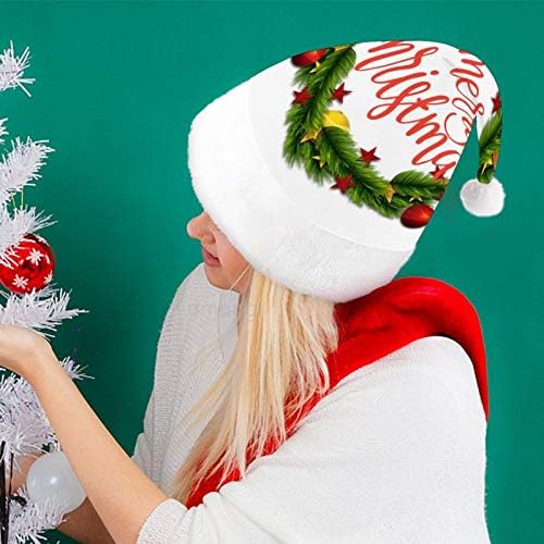 Natal Papai Noel, Feliz Natal decoração deixa o chapéu de férias de Natal para adultos, Hats de Natal de