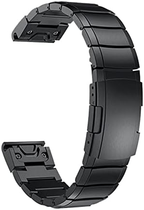 Czke para Garmin Quickfit Watch Band 26 mm Bandas de relógio de aço inoxidável