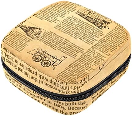 Bolsa de armazenamento de guardanapo portátil para jornais de jornais vintage Bolsas de saco de
