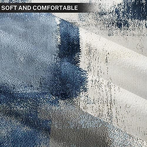 Conjunto de emvency de 2 capas de travesseiro de arremesso de arremesso moderno pintura abstrata