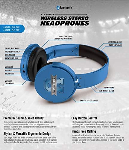 Soar NCAA Wireless Bluetooth Headphones