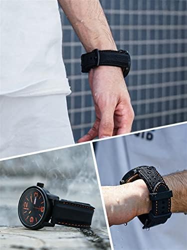 Ganis de Silicone Ganyuu para Huawei GT2 007 BM8475 Relógios Straps Acessórios Sports Sports Pulseira