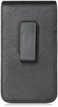 Coldre de caixa vertical de couro PU PU PU com clipe de cinto para Samsung Galaxy Note 8 / Galaxy S8 Ativo / Motorola Moto G5S / E4 Plus / Lu Studio J8 / Grand XL / Blu Vivo 8 / Alcatel Idol 5s