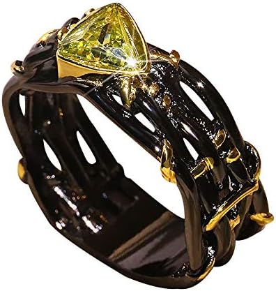 2023 Novo jóias de jóias de duas cores do presente de jóias de jóias anel de personalidade embutido anéis de aço