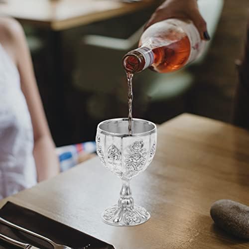 Besportble Vintage Liquor Cup decorativo Chalice Goble