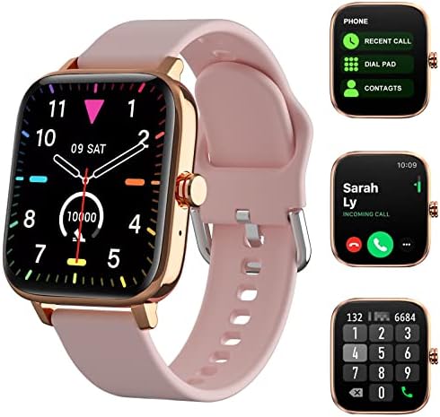 TOZDTO Smart Watch Presente para homens Mulheres, 1,7 Tela de toque completa smartwatch com texto