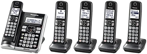 Panasonic link2cell Bluetooth Mordless Sistema de telefone com assistente de voz e link2Cell Bluetooth