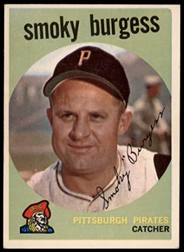 1959 Topps 432 Smoky Burgess Pittsburgh Pirates Ex Pirates