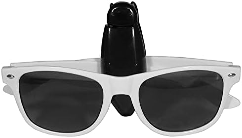 Siskiyou Sports NFL Pittsburgh Steelers Visor Clip para óculos de sol, preto, tamanho único