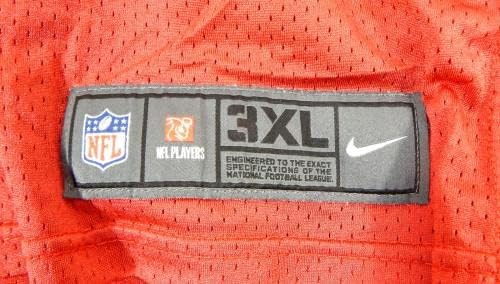 San Francisco 49ers 65 Game usou camisa de prática vermelha 3xl DP28553 - Jerseys de jogo NFL