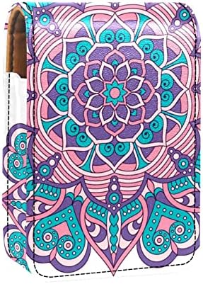 Caixa de batom de design floral multicolor